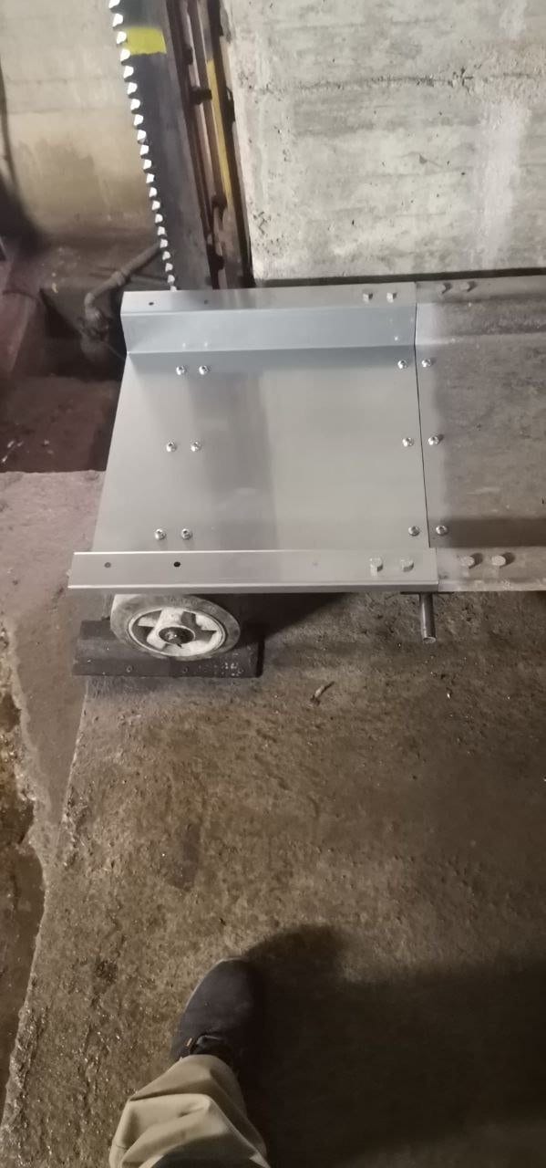Gleicher Parkplatz nach Revamping - erneuerte mechanische Komponenten und saubere Übertragungssysteme